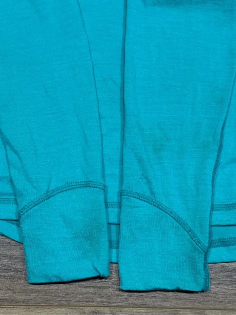 Iksplor Youth Merino Wool Baselayer Set in Teal Green Size 12